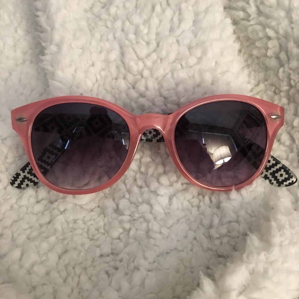 Plastic sunglasses